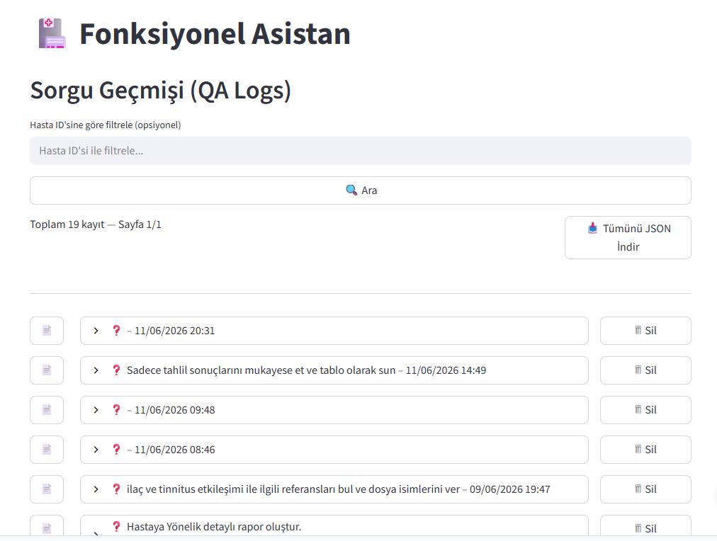 Öğrenen şablon ekranı